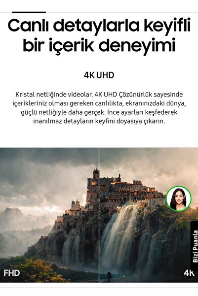 Samsung Kablosuz Klavye + 109 EKRAN 43" Wi-fi kablosuz Görüntü Aktarım Akıllı Monitör-TV