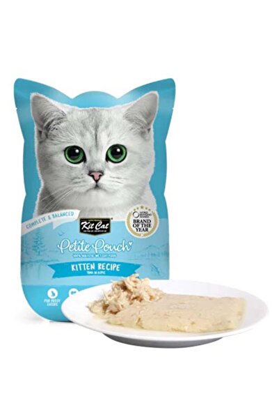 Kit Cat كت كات بتيت باوتش غذاء كامل-تونا للقطط الصغيرة 70غ