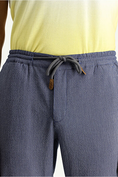 Kiğılı Брюки Slim Fit з еластичною талією та візерунком з ниток - Еластична талія