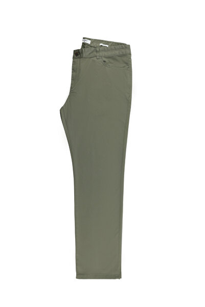 Kiğılı 4 капки Релаксирана кройка Удобна кройка Еластичен канвас / Чино панта...