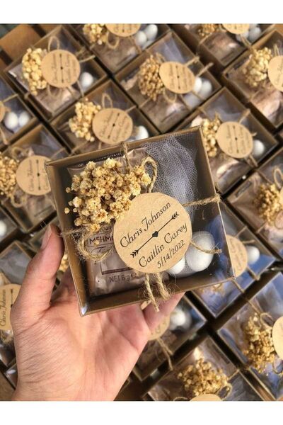 Genel Markalar Türk Kahveli Çikolatalı Nikah Şekeri Söz Nişan Doğum günü Kraf...