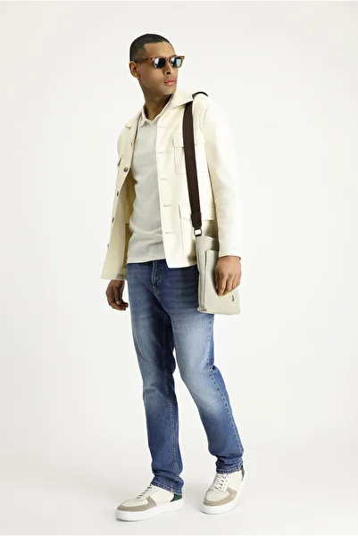 Kiğılı Regular Fit Linen Blended Sports Jacket