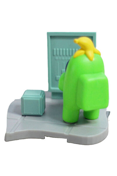 AMONG US Set Figurine Among Us, 4 piese+2 etichete, V5, Banana 10x7cm