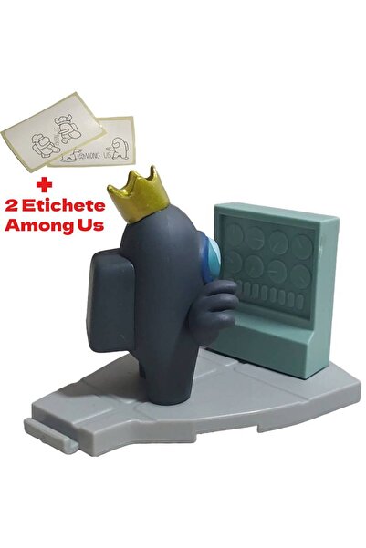 AMONG US Set Figurine Among Us, 4 piese+2 etichete, V4, Veteran 10x8cm