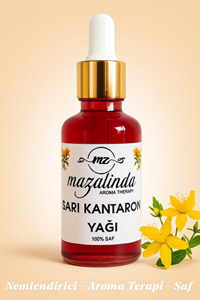 Mazalinda Doğal Sarı Kantaron Yağı %100 Saf