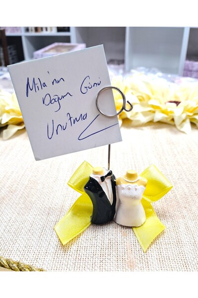 Murat Süs Polyester Notluk Gelin Damat (30 Adet)- Kına - Düğün Nişan - Nikah ...