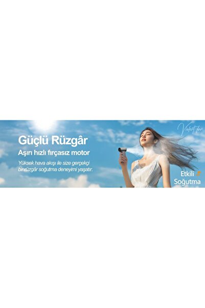 Smate F72 Violent Çok Fonksiyonlu El Fanı