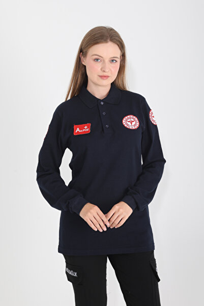 Ekg Medikal 112 Acil Sağlık Lacost Uzun Kollu T-shirt (Unisex)