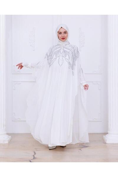 Tebrikler tekstil Women's Stylish 2-Piece Standard Kaftan Model 4467