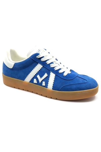 Lufian 111230262 Nelson Sneaker Men's Leather Shoes Blue