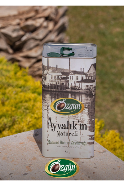 ÖZGÜN ZEYTİN & ZEYTİNYAĞI Özgün 5 L Ayvalık'ın Natureli Naturel Birinci Zeytinyağı