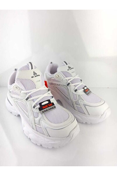 BeLq MC jamper kadın spor ayakkabısı beyaz