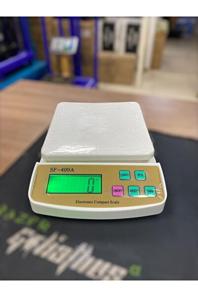 bozztech Dijital Mutfak Tartısı Diyet Mutfak Terazisi Işıklı Lcd Ekranlı 10 k...