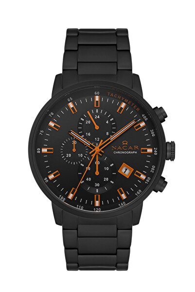 Nacar SPOR SİYAH ERKEK KOL SAATİ NC34-29B257-BBOM