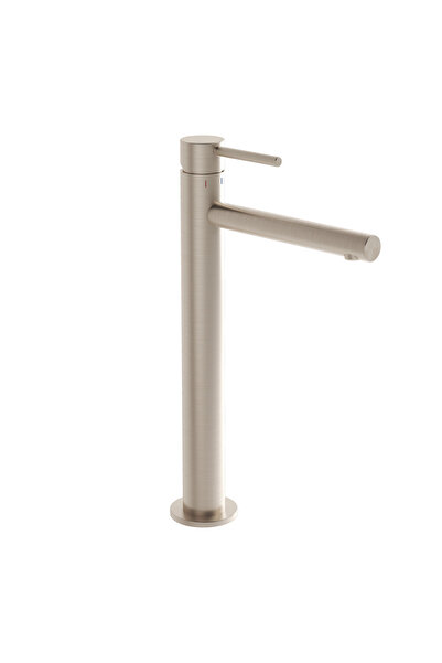 VitrA Origin A4255834 Bowl Large Sink Faucet, Brushed Nickel