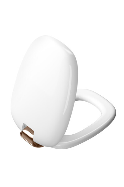 VitrA Plural 126-003-029 Klozet Kapağı, Yavaş Kapanır, Kolay Çıkabilir, Bakır...