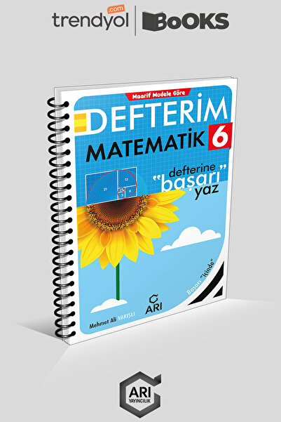 Arı Yayıncılık 6. Sınıf Matematik Defterim *Güncel Baskı