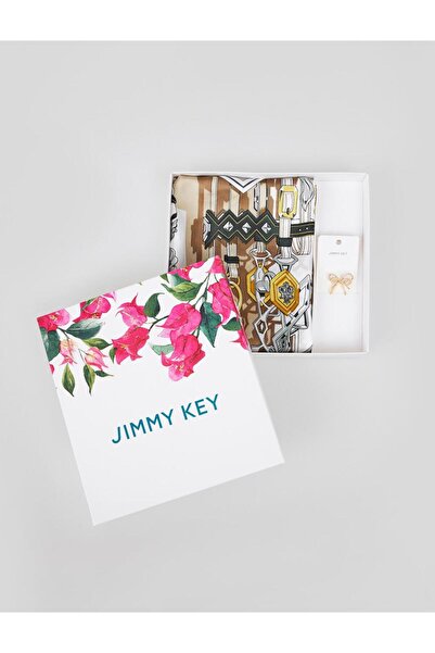 Jimmy Key Karışık Modern Desenli Elegan Set