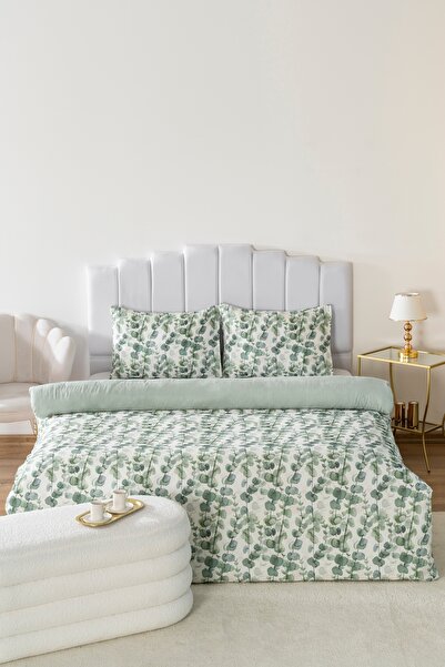 Rivaİstanbul Eucalyptus Single Duvet Cover Set Cotton