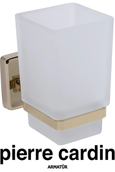 Pierre Cardin Roma Diş Fırçalık Altın – Fırçalık Banyo Aksesuarı