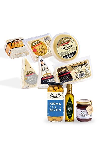 Ariste Kahvaltı Seti 2.880 gr – Sofranızı Zenginleştiren 9’lu Set