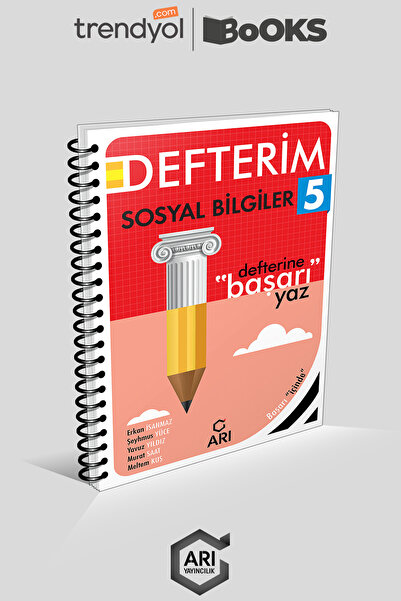 Arı Yayıncılık 5.Sınıf Sosyal Bilgiler Defterim *Güncel Baskı
