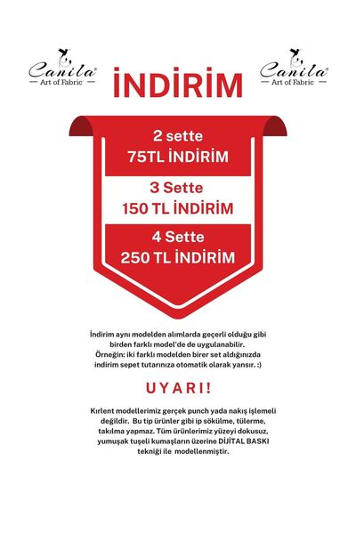 CANİLA Husă imprimată digitală cu tăietură moale - față-verso, fermoar ascuns