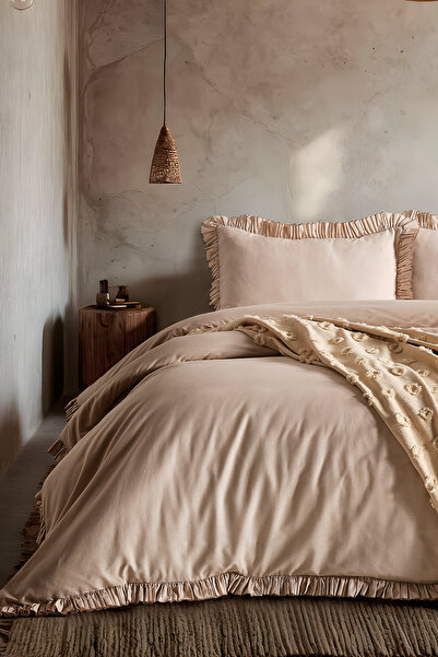 Doqu Home Σετ Παπλωματοθήκης Bonivia της σειράς Bohemian Single Mink