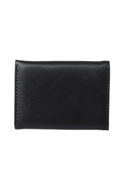 Miniso Sevimli Kedi Serisi Üç Katlı Kadın Cüzdanı (Siyah)