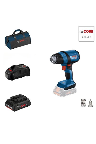 Bosch GHG 18V-50 1x4 Ah ProCORE Akülü Sıcak Hava Tabancası Bez Çantalı