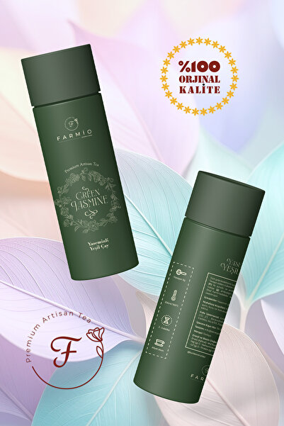 FARMİO GREEN JASMINE – Yaseminli Yeşil Çay – 50gr