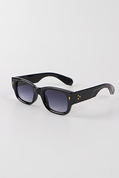 Chunky Frame Marcos Unisex Black New Season Popular Sunglasses