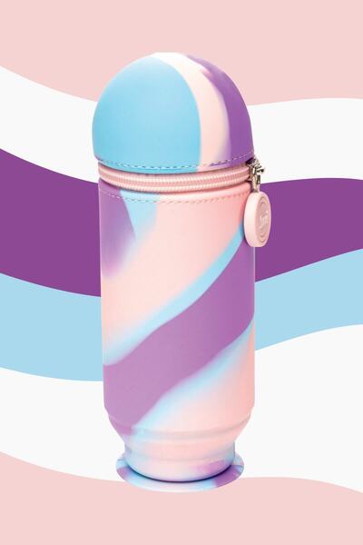 Serve Hoop-up Vakumlu Kalem Kutu Gökkuşağı Pembe