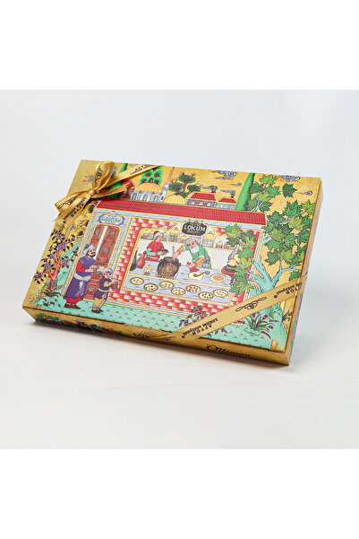 Lokum Atölyesi 500 جرام حلقوم تركي مغطى بالفستق