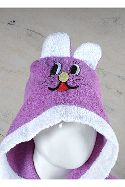 ESMEN Children's Purple Bathrobe