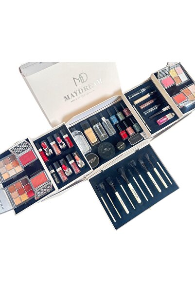 MAYDREAM مجموعة مكياج من ماي دريم - صندوق تجميل متكامل، تشكيلة متنوعة، سهلة ا...