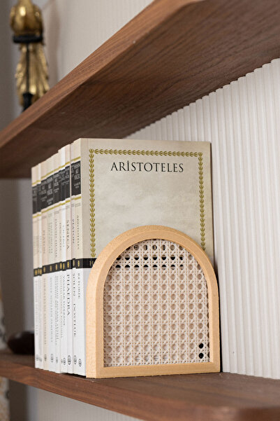 Alwen هازيران |   حامل الكتب |   ديكور خزانة الكتب |   فردي |   12.5×13×7 سم
