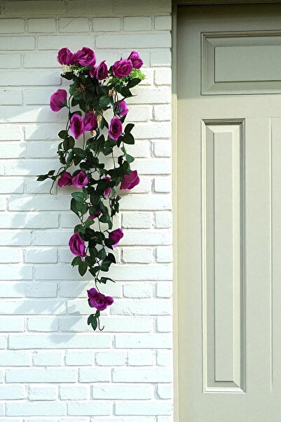 Dekosimge Yapay Sarkan Gül Sarmaşık 5 Dal 100 Cm