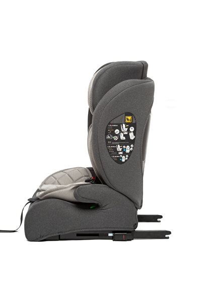 Juju Scaun Auto Pro Rider i-Size, Gri