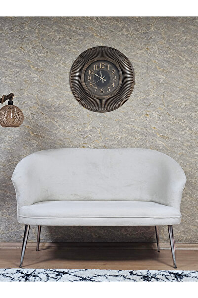 ZAFİR İkili TEDDY Krom Kaplama Sivriltme Ayak Çay Seti Koltuk İkili Berjer , ...