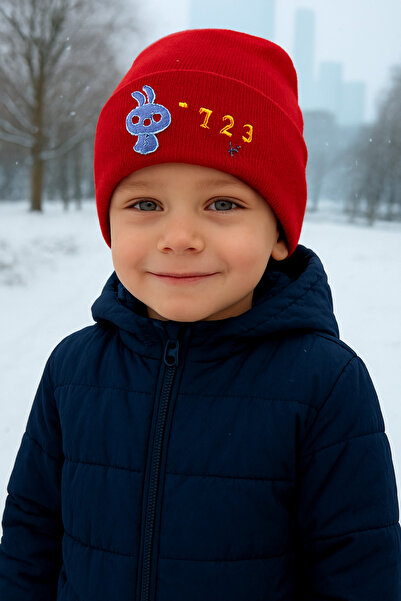 GONCA ŞAPKA Луксозна детска шапка с форма на заек