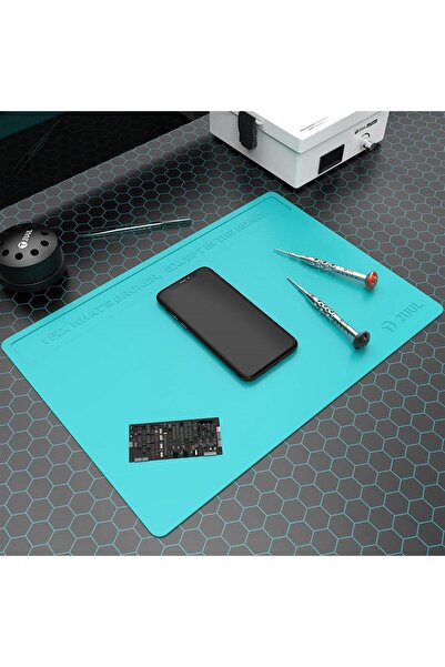 Genel Markalar Isıya Dayanıklı Slikon Tamir Pedi Mavi