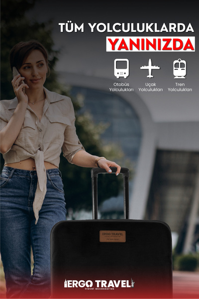 Viscofoam Suitcase Suitcase Protection Case Velvet Case - Black |   Ergo Travel