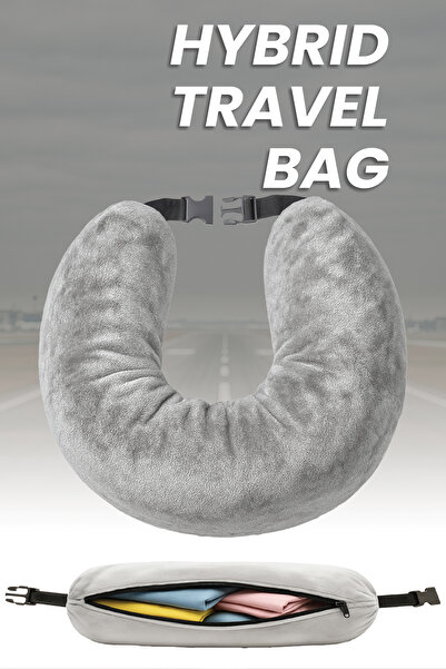 Viscofoam Hybrid Travel Bag Seyahat Çantası Seyahat Yastığı - Ergo Travel