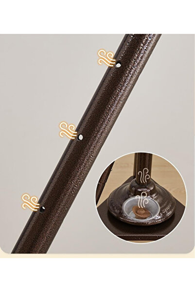 Denx Aromatherapy Floor Clothes Hanger – 175 cm Height, Durable Iron Construction