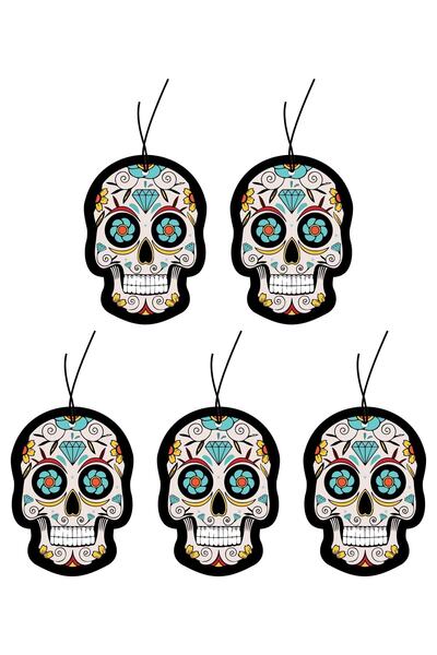 Genel Markalar 5li Elmas Kuru Kafa Dekoratif Araba Oto Kokusu Ve Aksesuarı