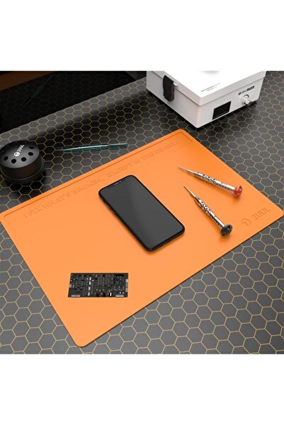 Genel Markalar Isıya Dayanıklı Slikon Tamir Pedi Turuncu