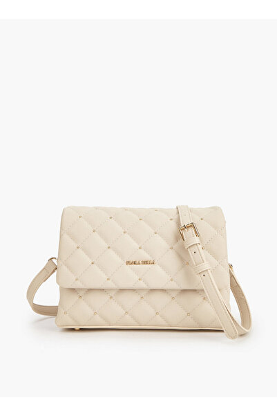 Flora Bella by Shoexpress حقيبة كروس بودي مبطنة مع زر إغلاق، عرض 24 سم × ارتفاع 16.5 سم × عمق 7.5 سم