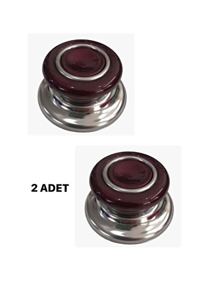 Doğuş Mutfak 2 Adet MÜRDÜM Tüm Tencere Tava Kapaklarına Uygun Bagalit Tepe Ca...
