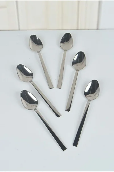 Doğuş Mutfak Doğuş Teaspoon Plain Stick Model Metal 12 Pcs